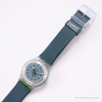 1999 Swatch Orologio blu skn104 | Blu vintage Swatch Guadare