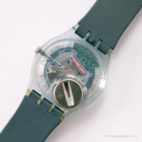 1999 Swatch Chaqueta azul skn104 reloj | Azul vintage Swatch reloj