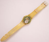 Vintage Swatch GG142 GREEN BALLOONS Watch | 1997 Swatch Gent Watch