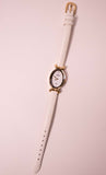 Ovale oro Armitron Diamond ora Watch for Women White Cint