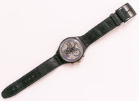 منطقة الخالدة SCN104 Swatch راقب Chronograph | 1991 سويسري ووتش