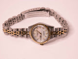 Luxus zweifarbig Armitron Jetzt Uhr Für Frauen Gold & Silber