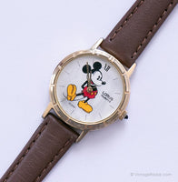 Ancien Mickey Mouse Disney Quartz montre | V811-1410 R0 Lorus montre