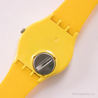 Vintage 2009 Swatch GJ128 LEMON TIME Watch | Collezione Swatch Guadare