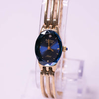 Cadran bleu Armitron DIAMANT MAINTENANT montre pour femme