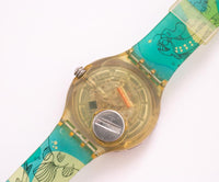Hyppocampus SDK103 Scuba Swatch reloj | 90S Unisex Diver reloj