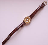 Small Silver-tone Moonphase Women's Watch | 23mm Quartz Watch Vintage