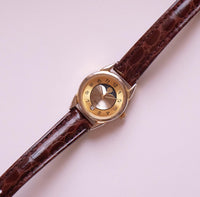Small Silver-tone Moonphase Women's Watch | 23mm Quartz Watch Vintage
