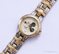 Dos tonos Mickey Mouse Disney reloj | 90S SII Marketing por Seiko reloj