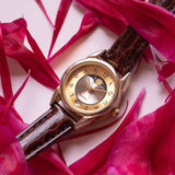 الساعة الصغيرة النغمة الفضية للسيدات | 23mm Quartz Watch Vintage