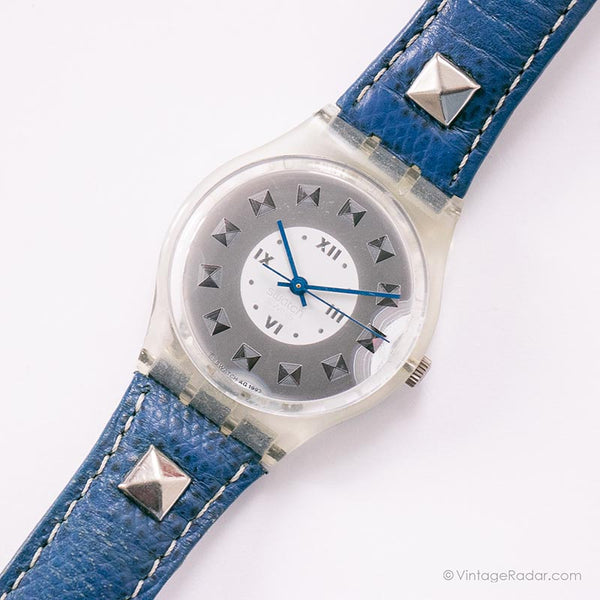 خمر 1993 Swatch GK178 Ciel Watch | 90s التحصيل Swatch راقب