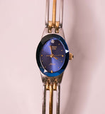 Quadrante blu Armitron Diamond ora Watch for Women | Orologi blu rari