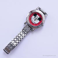 Disney Edición limitada Mickey Mouse reloj | Vintage Red Dial 90's reloj
