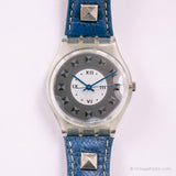 Vintage 1993 Swatch GK178 Ciel reloj | 90 coleccionables Swatch reloj