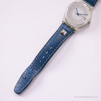 Vintage 1993 Swatch GK178 Ciel Uhr | 90er -sammelbare Swatch Uhr