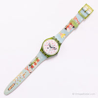 Vintage 1998 Swatch GG176 FULL HOUSE Watch | RARE Swatch Gent Watch