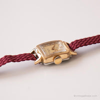 Orologio tedesco vintage per oro oro rolld dell'osco | 17 gioielli resistente agli urti
