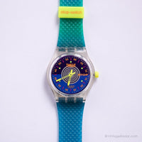 Vintage 1991 Swatch SSK101 Orologio Uhr | Seltene 90er Jahre Swatch Halt-Uhr