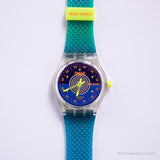 Vintage 1991 Swatch SSK101 OROLOGIO Watch | RARE 90s Swatch Stop-watch