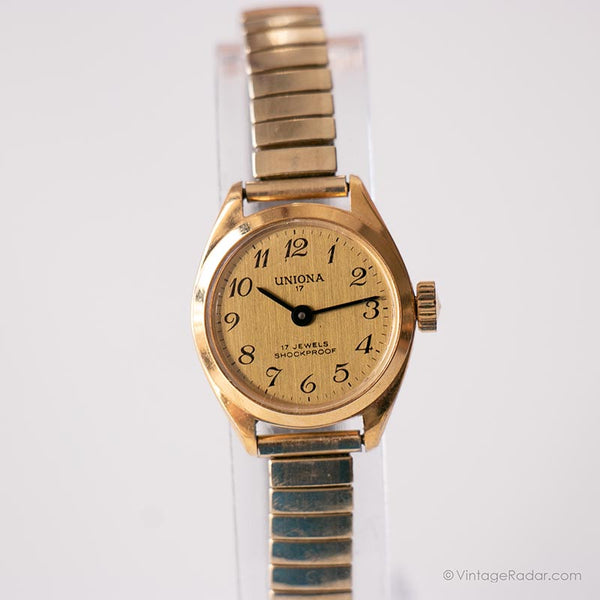 Orologio da donna vintage di Uniona 17 | Orologio da shock di unione 17 gioielli