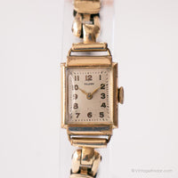 Vintage 20 Microns Gold-chapado Trumpf reloj | Relojes alemanes antiguos