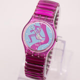 2002 GIRLY PARTY GP122 Vintage Swatch Watch | Pink Swatch Watch - Vintage Radar