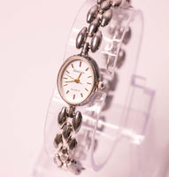 Vintage Small Silver-Tone Armitron Watch for Women 1990s