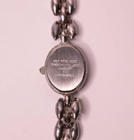 Vintage Small Silver-Tone Armitron Uhr Für Frauen 1990er Jahre