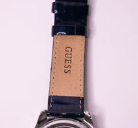 Vintage Guess Watch with Animal Print Dial | 40mm Large Guess Watch