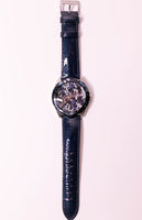 Ancien Guess montre avec cadran à imprimé animal | 40 mm de grand Guess montre