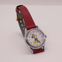 Antique 90s Mickey Mouse Lorus Watch | Vintage Disney Silver-Tone Watch