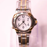 Vintage Silver-tone Guess Indiglo Quartz Watch for Women