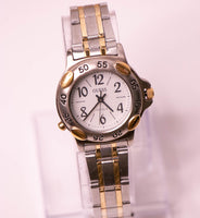 Tono d'argento vintage Guess Indiglo Quartz Watch for Women