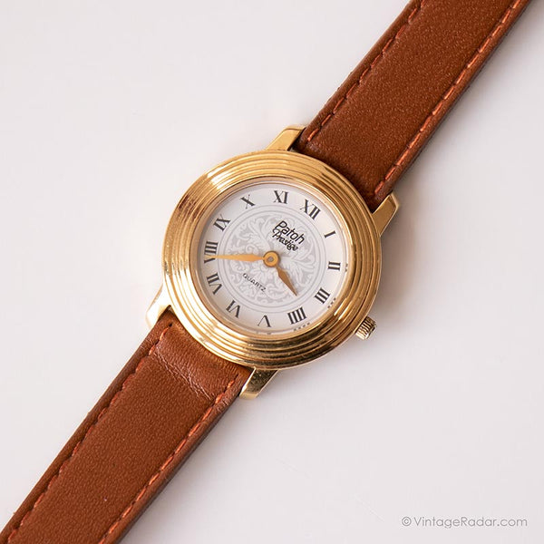 Vintage Patoh Prestige montre Pour les dames | Luxe de tons d'or montre