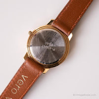 Prestigio de Patoh vintage reloj para damas | Lujo de tono de oro reloj