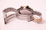 Vintage bicolore Guess montre pour les femmes avec un bracelet en acier inoxydable