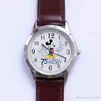 Selten Mickey Mouse Jahrgang Uhr | 75 Jahre mit Mickey Disney Uhr