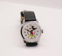 1970 Bradley Hecho en Suiza Mickey Mouse Mecánico reloj Valla Disney