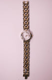 Guess reloj Para mujeres, tono plateado con detalles de tono de oro vintage