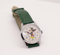 Rare Bradley Swiss Made Mickey Mouse Mechanical Watch Disney Models