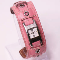 Guess Pink Leather Bracelet Watch for Women | Vintage Guess Watch