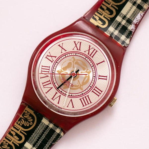 MR WATSON GR128 Swatch Watch | 1994 Swatch Watch Gent Originals - Vintage Radar