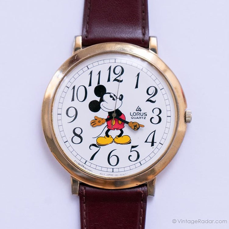 Shop Vintage Lorus Quartz, Mickey Mouse Watch