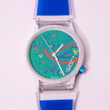 Retro Guess reloj para mujeres con dial colorido | De las mujeres Guess reloj