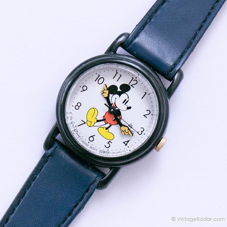 Vintage deals Disney Mickey Mouse Lorus Quartz Watch