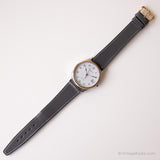 Dynastie vintage bicolore montre | Date suisse montre pour elle