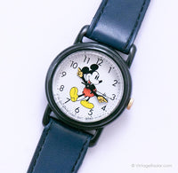 Minuscule classique Mickey Mouse Disney montre | Lorus Quartz montre Pour elle