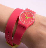 2013 Swatch LP131 BIKO ROOSE reloj | EXTRAÑO Swatch Lady reloj