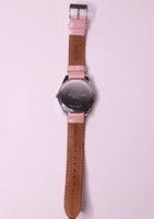Pink Heart Guess Chronograph Watch for Women 36mm Quartz Vintage