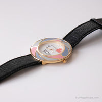 Amorino colorido vintage reloj para ella | Reloj de pulsera de cuarzo de Japón